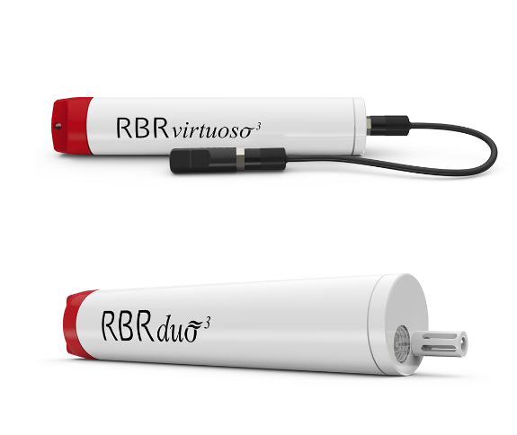 RBRvirtuoso³ and RBRduo³ single and dual channel loggers
